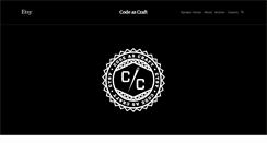 Desktop Screenshot of codeascraft.com