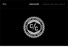 Tablet Screenshot of codeascraft.com
